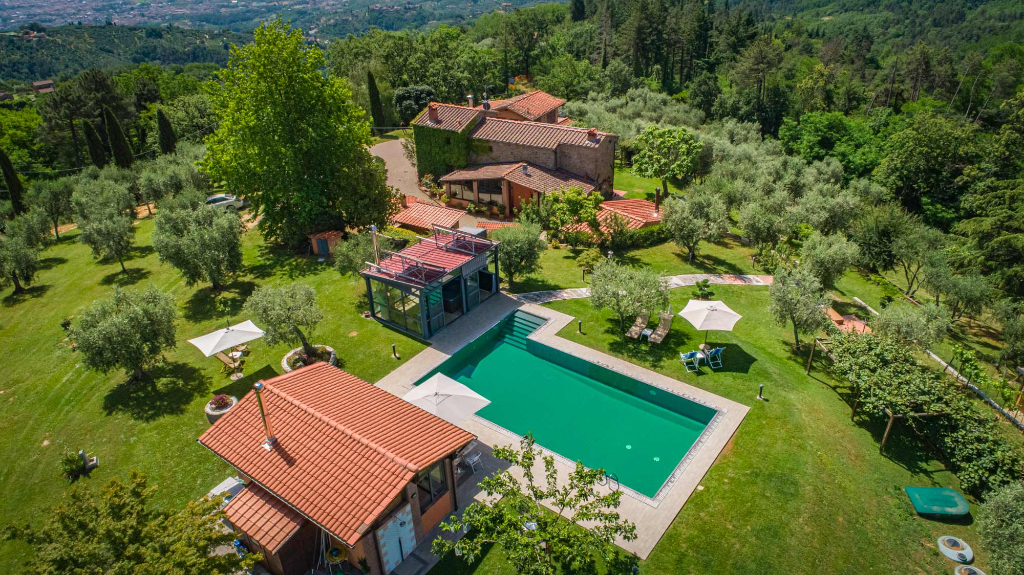 Servicios y Actividades casa de vacaciones con piscina en Toscana